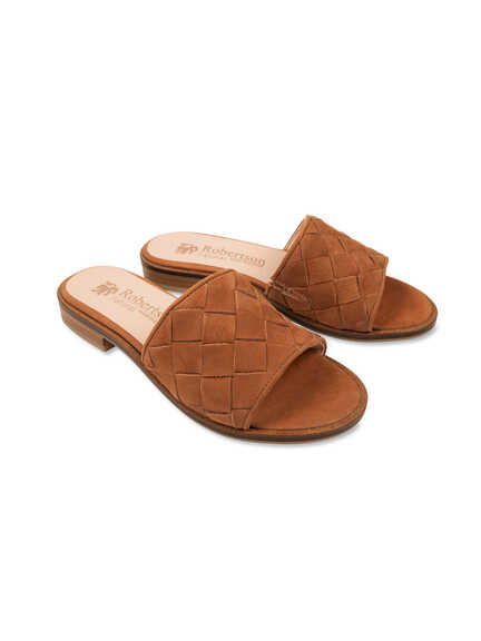 Pantolette im Flechtlook im Online-Shop