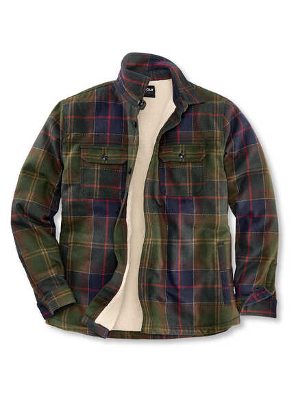 Overjacket im Classic Tartan im Online-Shop