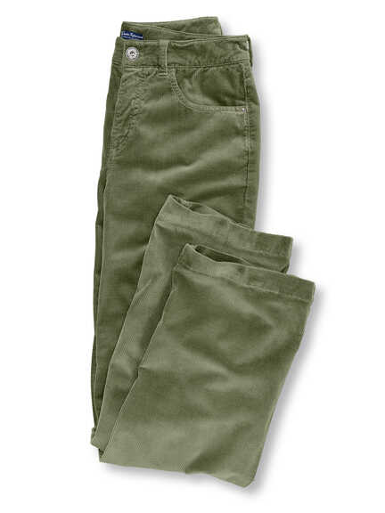 Cordhose in Rosmarin im Online-Shop