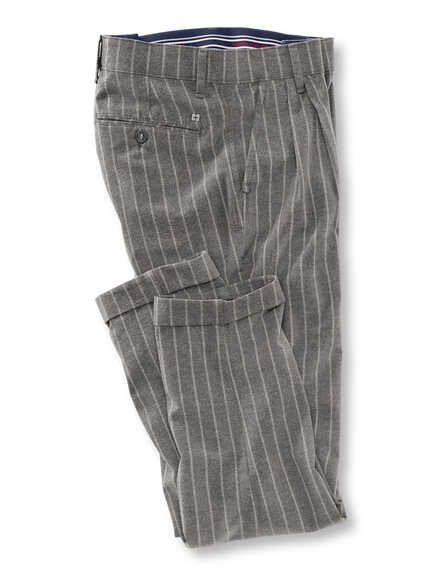 Strech-Hose in Flanelloptik im Online-Shop