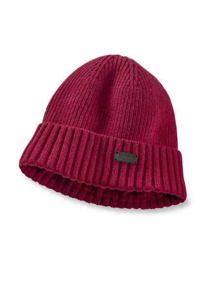 Rote 'Carlton Beanie' von Barbour im Online-Shop