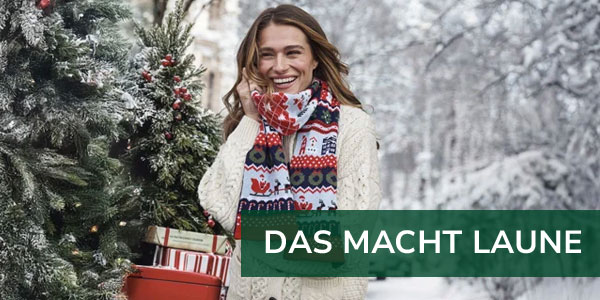 Zum Outfit Weihnachtsstimmung garantiert