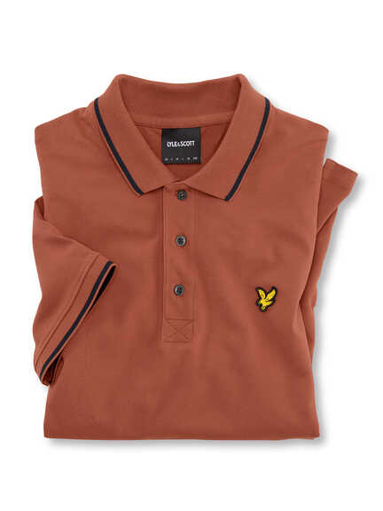 Herbstliches Poloshirt im Online-Shop