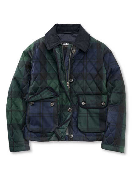 Tartan-Steppjacke 'Louden' im Online-Shop