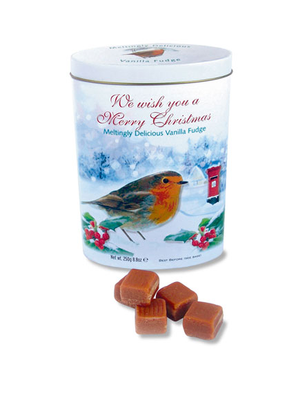 Vanilla Fudge 'Robin Christmas Tin' im Online-Shop
