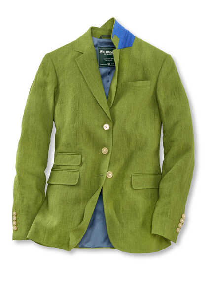 Sommerblazer aus Leinen im Online-Shop