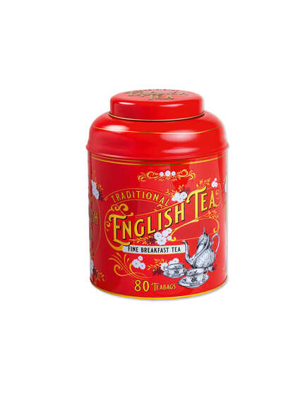 Rote Dose 'Fine Breakfast Tea' im Online-Shop