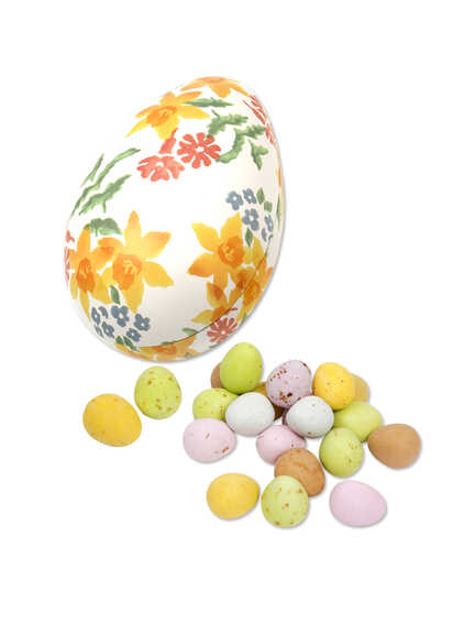 Gefüllte Osterei-Dose 'Wild Daffodils' im Online-Shop