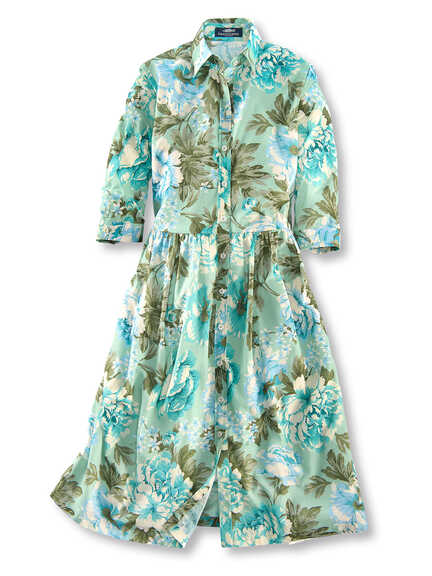 Kleid aus luftiger Baumwolle im Online-Shop