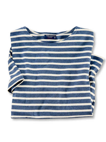 Begehrtes Bretonshirt in Blau-Weiß im Online-Shop