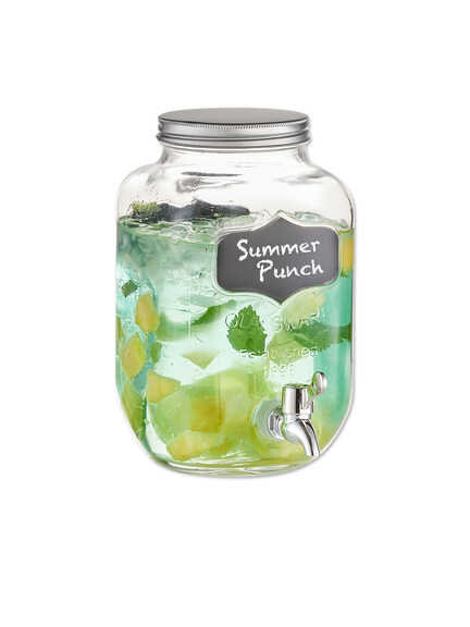 Sommerlicher Getränkespender im Onlne-Shop