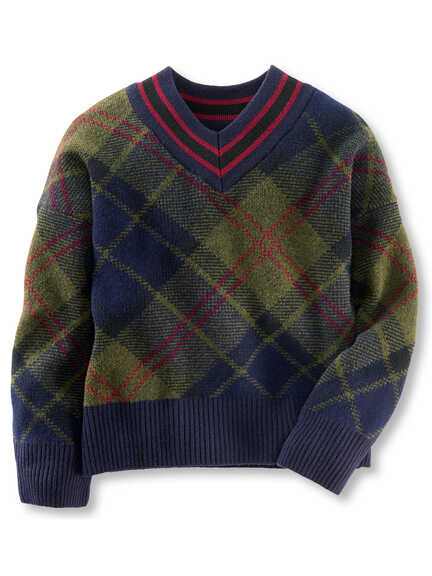Tartan-Pullover 'Shadow' im Online-Shop