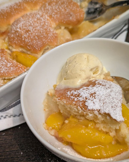 Peach Cobbler